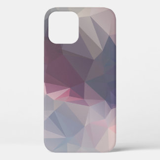 iPhone 12 Funda de diseño de patrón piramidal para abstració