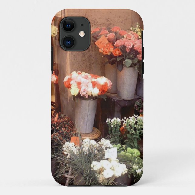 Funda De Case-Mate Para iPhone Funda de Flores Francesas para iPhone5 (Reverso)