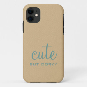 11 Funda de ID de BT para iPhone 5 de Cute Pero Dorky