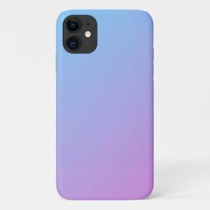 Funda Para iPhone 11 Funda de iPhone 11 azul a rosa Ombre