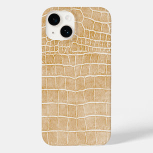 Funda Para iPhone 14 De Case-Mate Funda de iPhone 14 de cuero de cocodrilo de Champa