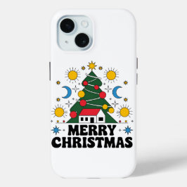 Funda Para iPhone 15 funda de iPhone 16: Estuche New Merry Christmas /