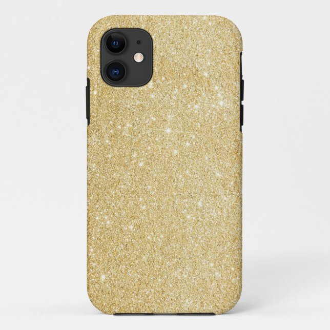 Funda De Case-Mate Para iPhone Funda de iPhone 5/5s Purpurina Faux Gold (Reverso)