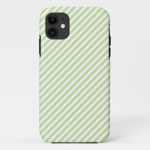 Funda de iPhone 5 con rayas verdes y blancas