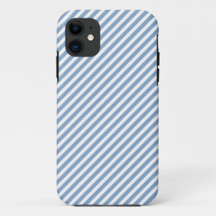 Funda de iPhone 5 con tiras azules y blancas