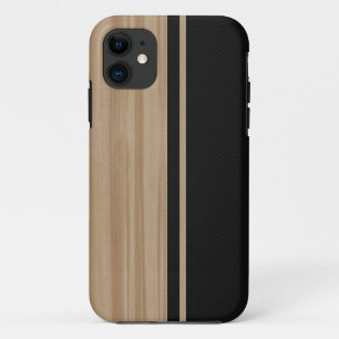 Funda Para iPhone 11 Funda de iPhone 5 de fibra de madera y carbono