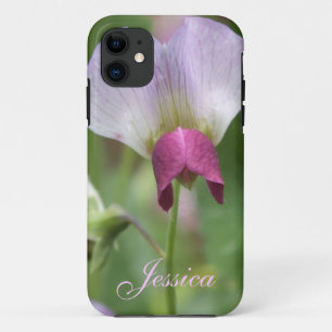 Funda Para iPhone 11 Funda de iPhone 5 Pea dulce rosa *personaliza*