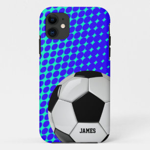 Funda Para iPhone 11 Funda de iPhone 5 Personalizado de bolas de fútbol