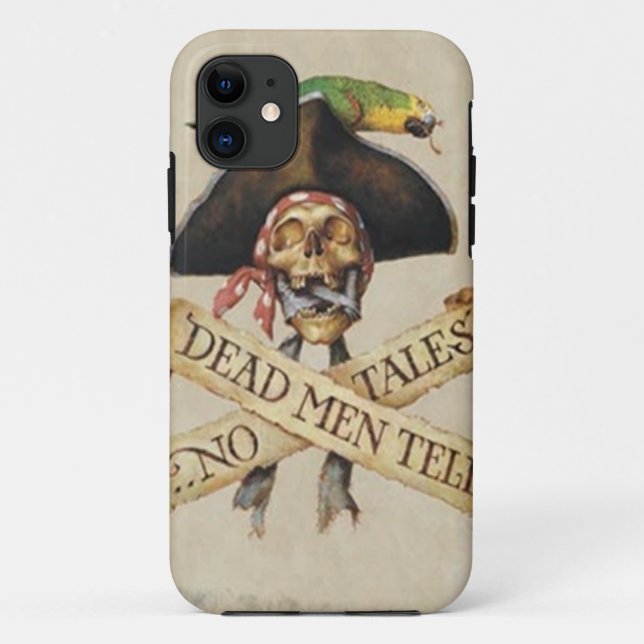 Funda De Case-Mate Para iPhone Funda de iPhone 5G pirata muerto (Reverso)