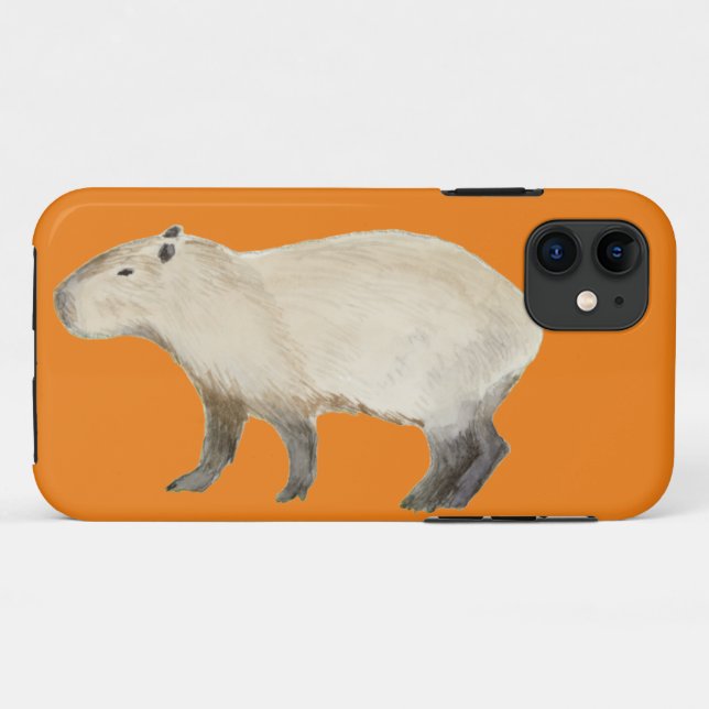 Funda De Case-Mate Para iPhone Funda de iPhone Case-Mate Capybara (Reverso (horizontal))