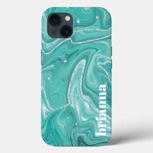 Funda Para iPhone 13 Funda de iPhone con mármol brillante de Case-Mate