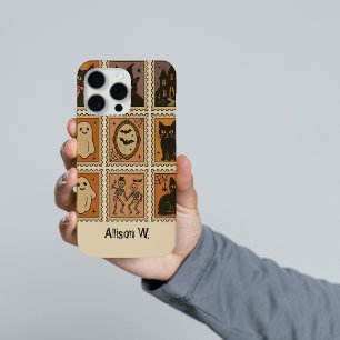 Funda Para iPhone 15 Pro Max Funda de iPhone con sello personalizado vintage de