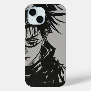 Funda Para iPhone 15 Funda de iPhone de anime de lujo ✨   Estilo de art