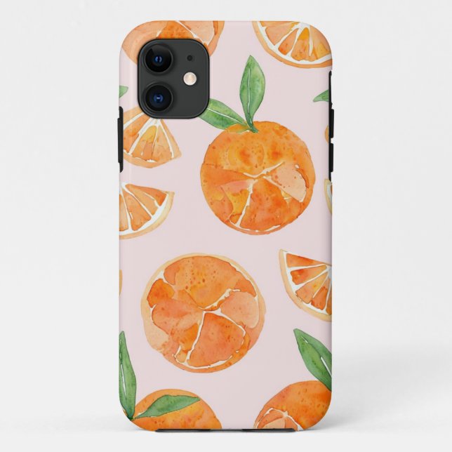 Funda De Case-Mate Para iPhone Funda de iPhone naranja (Reverso)