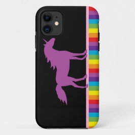 Funda Para iPhone 11 Funda de iPhone unicoránico y arcoiris 5