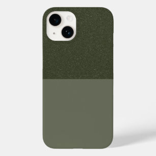 Funda Para iPhone 14 De Case-Mate Funda de iPhone verde de Top Moss con textura 14 -