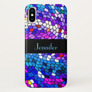 Funda Para iPhone X Funda de iPhone X personalizado del patrón mosaico