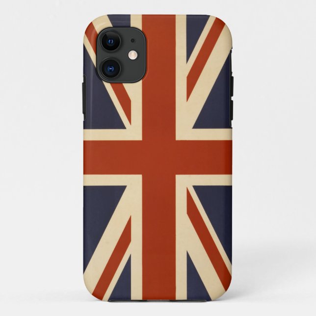 Funda De Case-Mate Para iPhone Funda de la Bandera Británica Iphone 5/5s (Reverso)