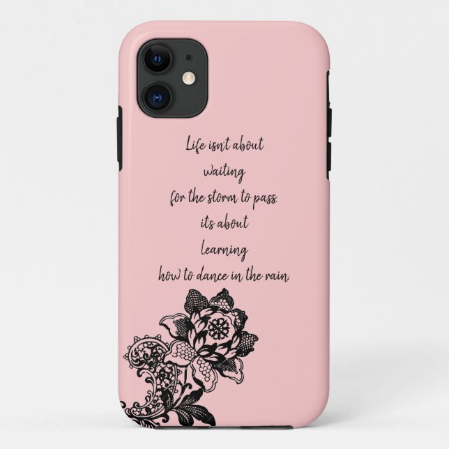 Funda De Case-Mate Para iPhone Funda de Life Quote iphone 11 (Reverso)