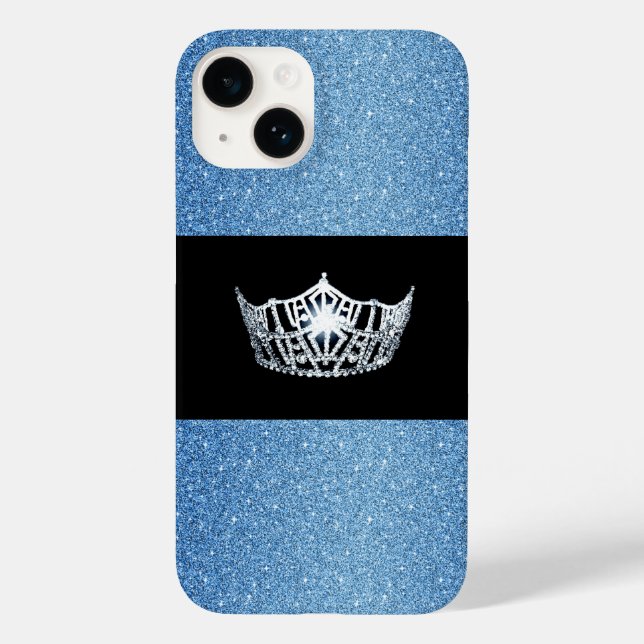 Funda De Case-Mate Para iPhone Funda de Miss America Silver Crown iPhone 14 (Reverso )