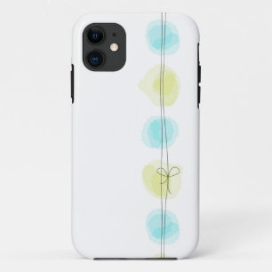 Funda de puntos de color agua para iPhone 5/5S