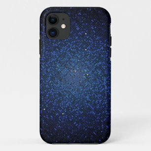 Funda Para iPhone 11 Funda de Purpurina de la Marina Azul secuin iPhone