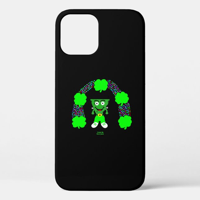 Funda De Case-Mate Para iPhone Funda de St. Patrick's FrankenCheese para iPhone 1 (Reverso )
