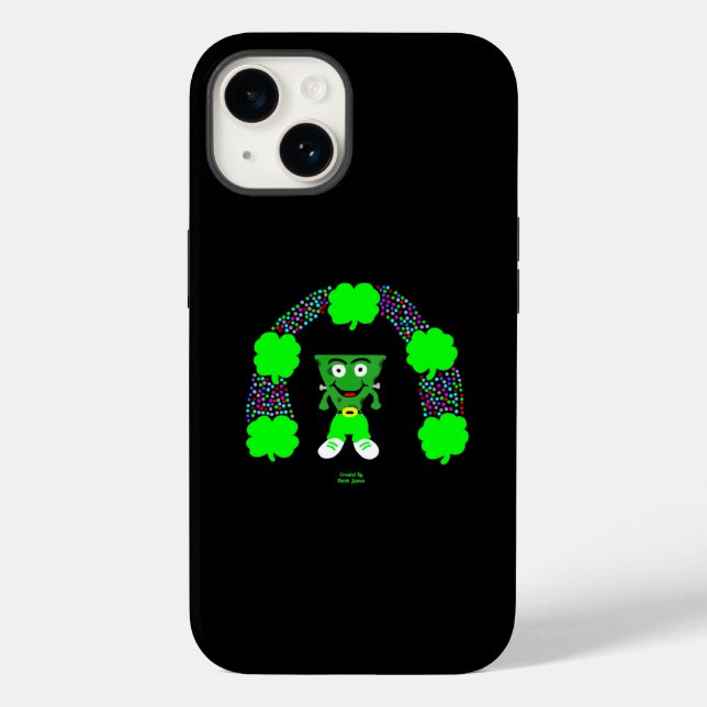 Funda De Case-Mate Para iPhone Funda de St. Patrick's FrankenCheese para iPhone 1 (Reverso )