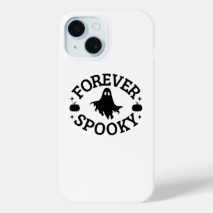 iPhone 15 Funda de teléfono con fantasma y calabaza para sie