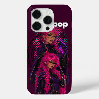 iPhone 15 Pro Funda de teléfono duplicada para chicas Pop 