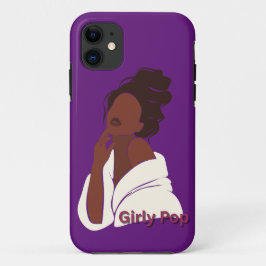 Funda de teléfono pop femenino para iphone 11