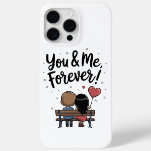 iPhone 15 Pro Max Funda de teléfono romántica para ti y para mí