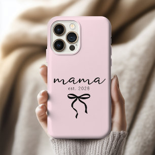 Funda Para iPhone 14 Pro Max De Case-Mate Funda de teléfono rosa personalizada para mamá, re