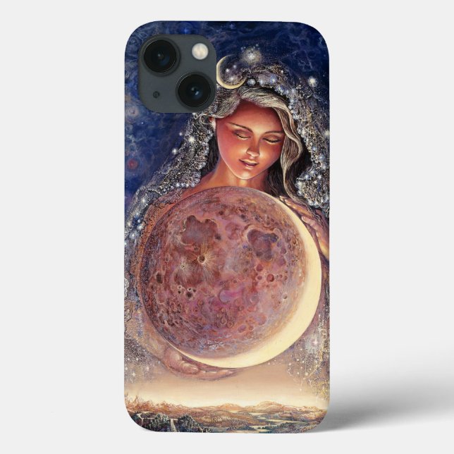 Funda De Case-Mate Para iPhone Funda del iPhone 13 de Moon Goddess (Reverso)