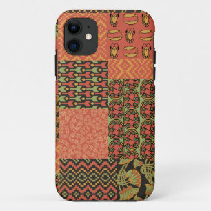 Funda Para iPhone 11 Funda del iPhone 5/5s de Tribal Faux Patchwork