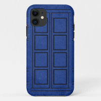 Funda del iPhone 5 del diario Blue Police Box