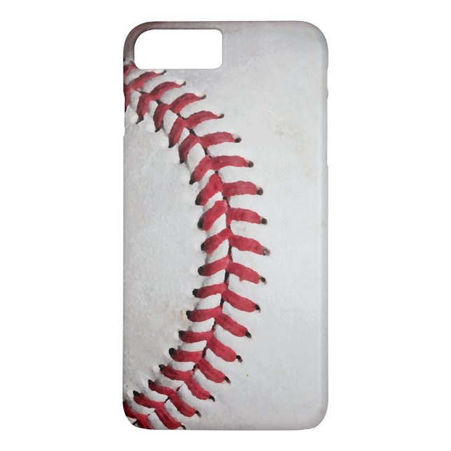 Funda De Case-Mate Para iPhone Funda del iPhone 7 duro del béisbol (Reverso)