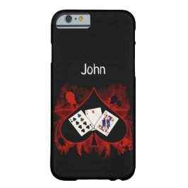 Funda del iPhone de Poker 13