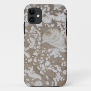Funda Para iPhone 11 Funda Devonian Fossil Brown & White iPhone 5
