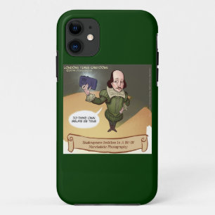 Funda divertida de Shakespeare Selfie para iPhone 
