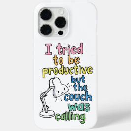 Funda divertida para iPhone 15 Pro Max "El sofá es