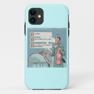 11 Funda divertida para iPhone 5/5S Nacida Para Tuite