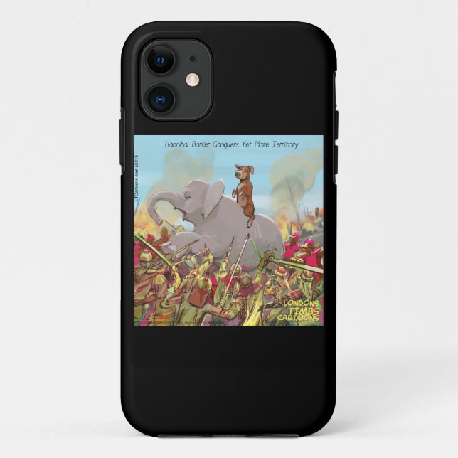 Funda De Case-Mate Para iPhone Funda divertida para iPhone 6 Hannibal el Conquist (Reverso)