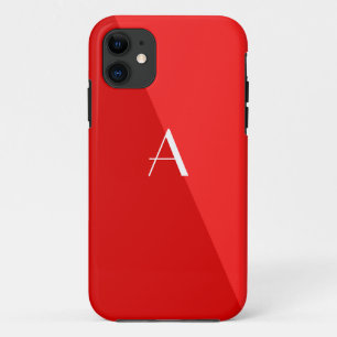 Funda doble rojo monograma iPhone 5