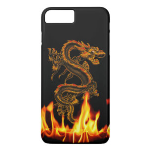 funda Fantasy Fire Dragon iPhone 7 Plus