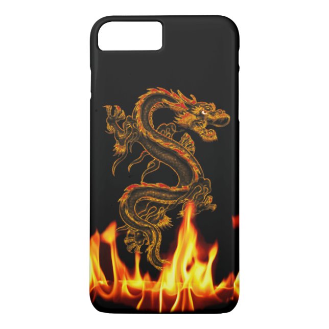 Funda De Case-Mate Para iPhone funda Fantasy Fire Dragon iPhone 7 Plus (Reverso)