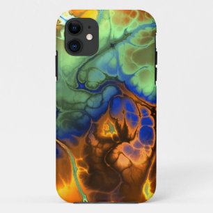 Funda Flaming Fractal iPhone 5/5S