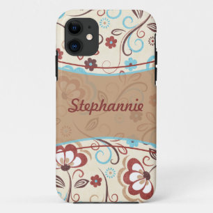 Funda Para iPhone 11 Funda Floral Wonders Mate ID™ iPhone 5