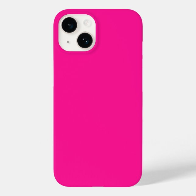 Funda De Case-Mate Para iPhone Funda Fluorescente Rosa iPhone 14 (Reverso )