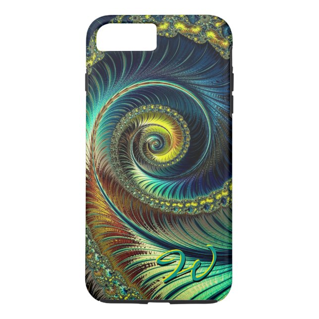 Funda De Case-Mate Para iPhone Funda Fractal Art 42 iPhone 7 (Reverso)